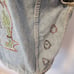 PS Gitano Vintage Embroidered Desert Denim Vest Women's Size Medium