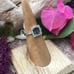 Sterling Square Rainbow Topaz Ring Size 6