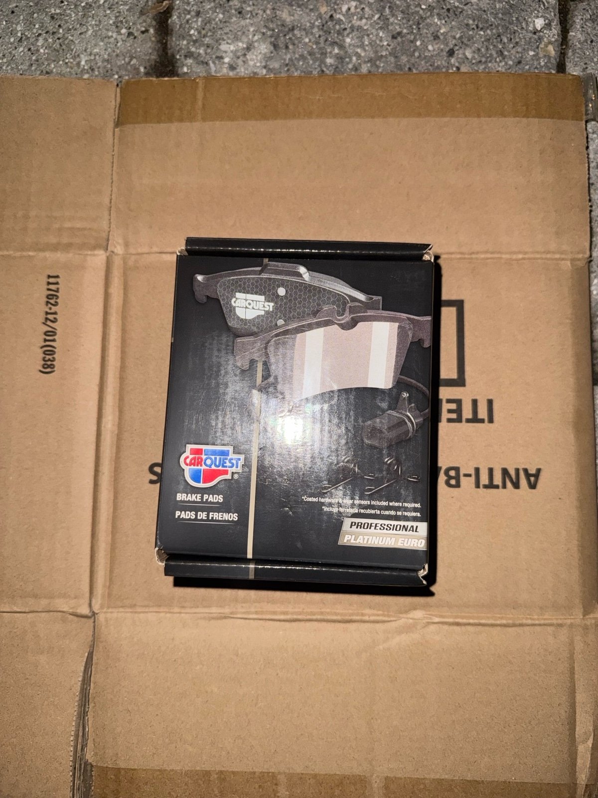 Carquest PXD1795 Professional Platinum Euro Brake Pads – Brand New
