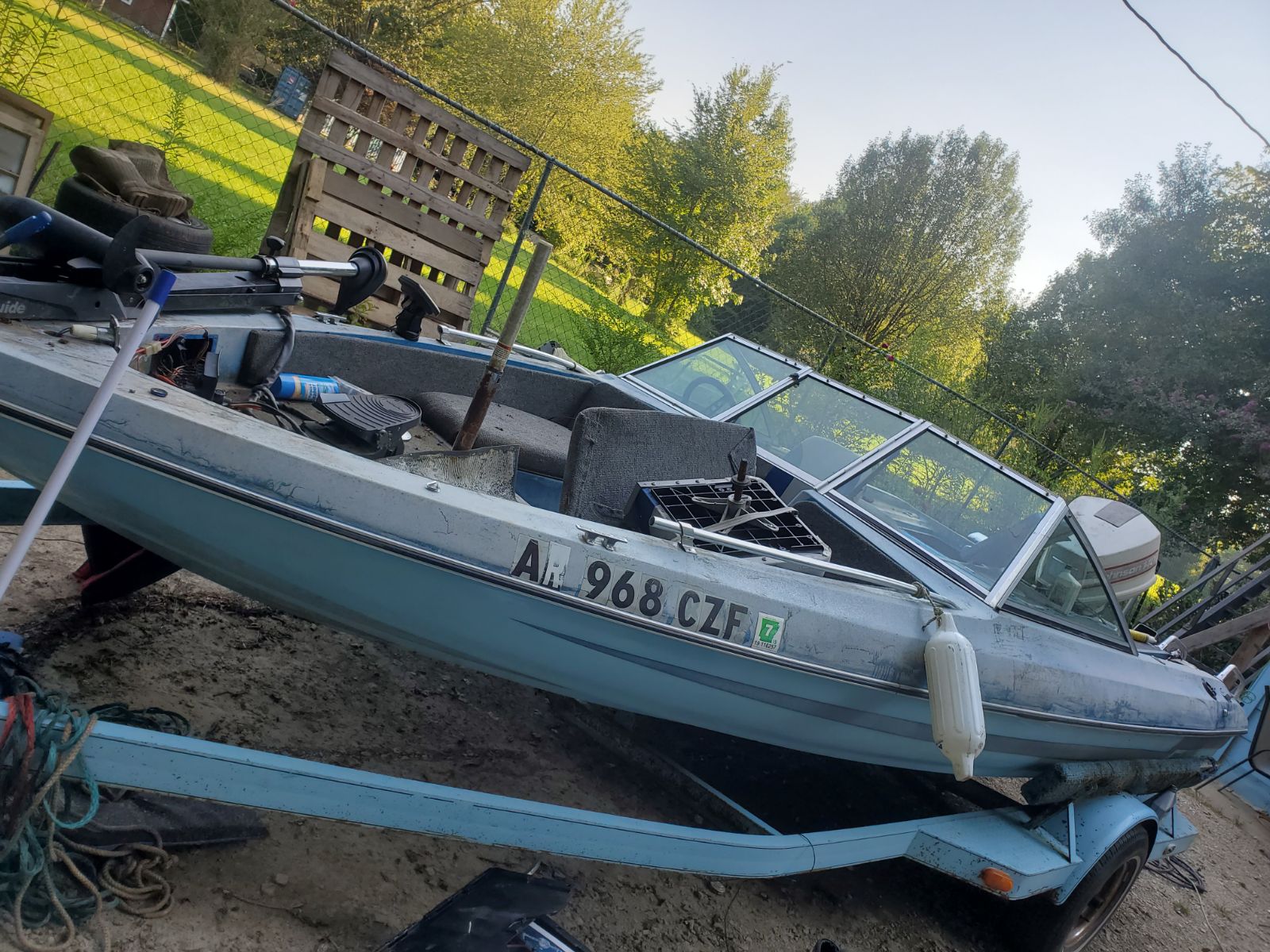 140hp Johnson Dyna trak s/s