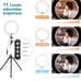 led Ring light with stand