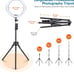 led Ring light with stand