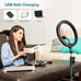 led Ring light with stand