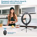 led Ring light with stand