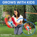 Little Nick Bear 2 in 1 outdoor swing-vg