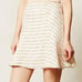 Maeve Lucaya Swing Striped Sparkle Neon Boho Hipster Chic Classy Party Art Skirt