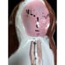 Vintage Hand Painted Angel Statue Figurine~Bell~Ceramic~4 3/4” 90s Folk Art