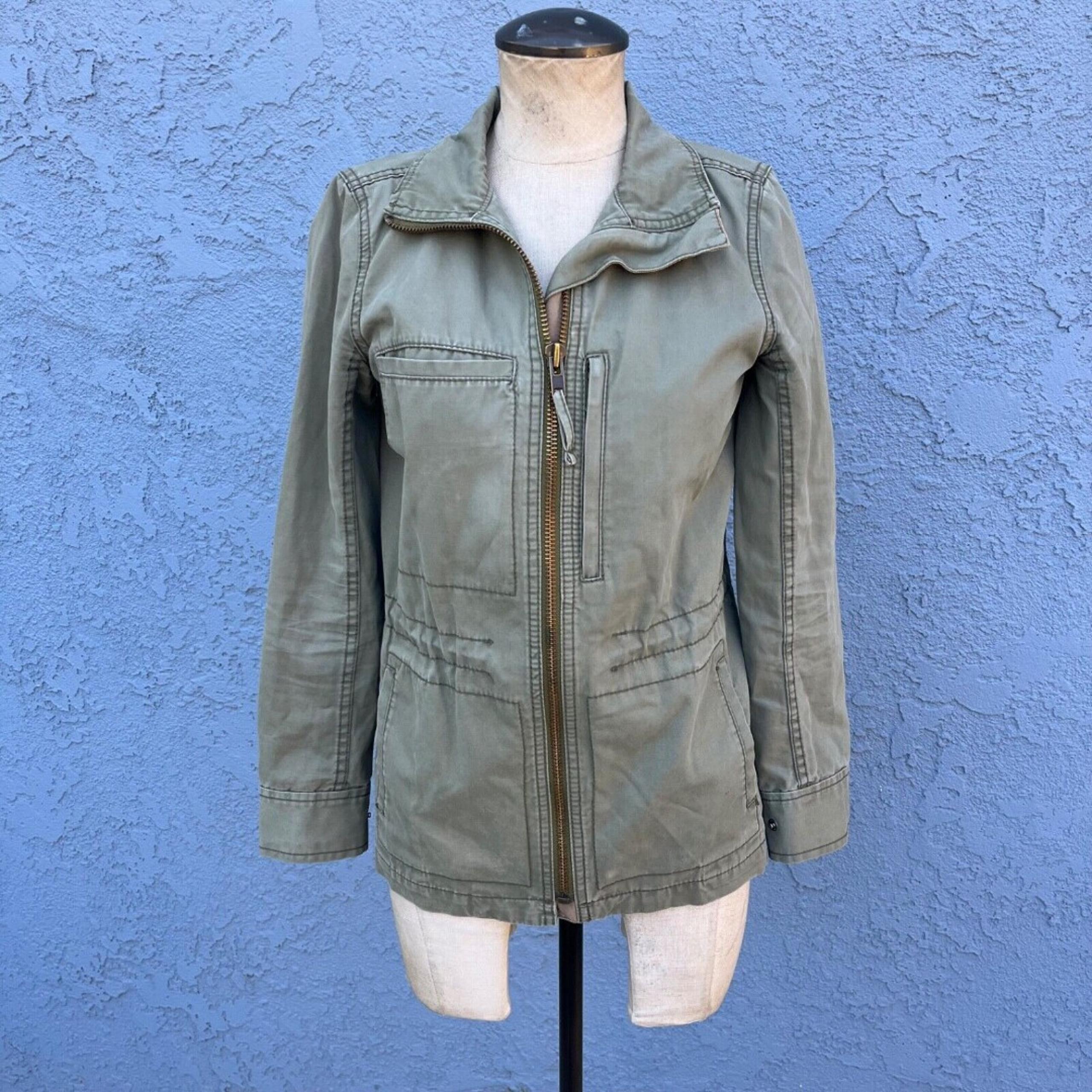 Madewell Military Jacket Women's XS Green Fatigue Army Field coat