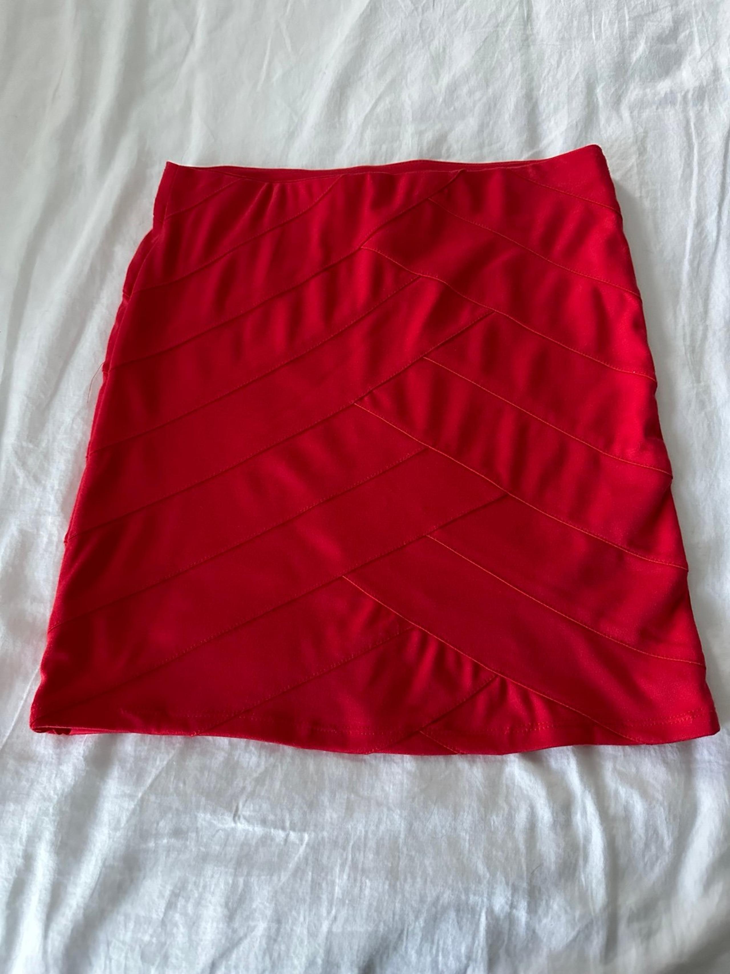 Lauren Conrad Orange Mini Skirt