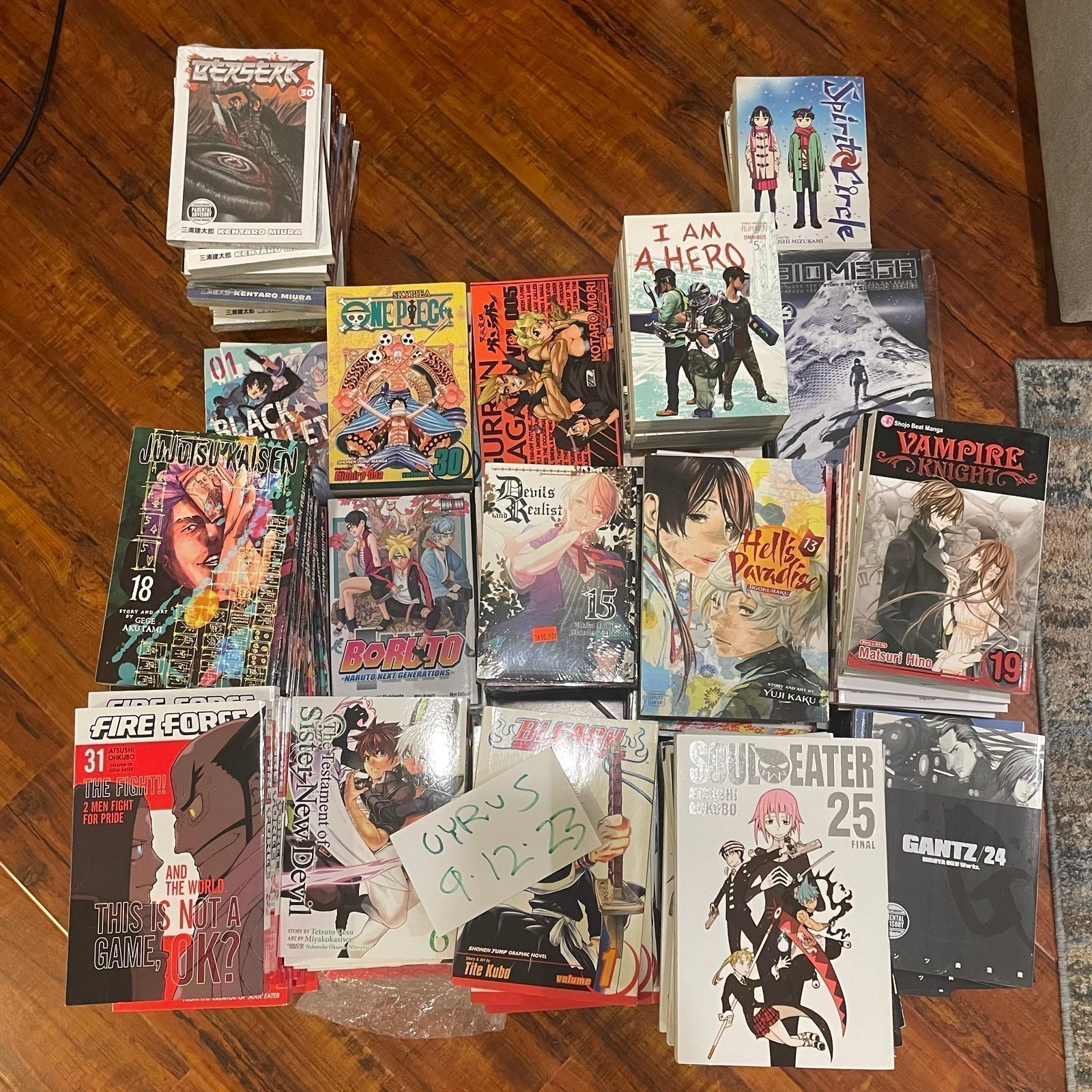 Lots of Manga • Message to Split!