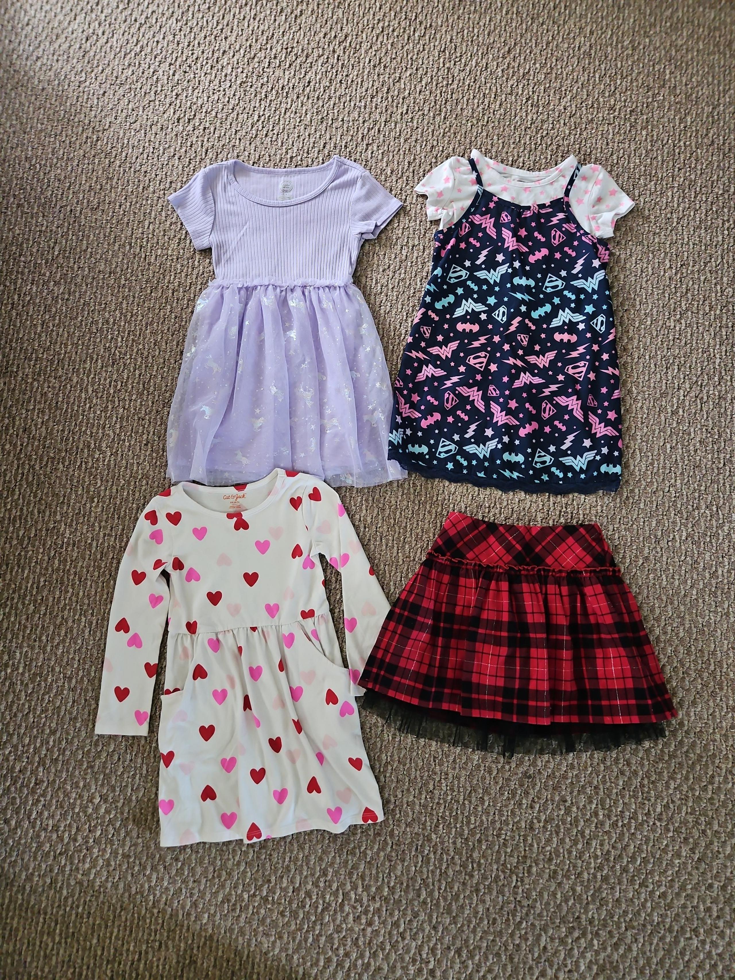 Girls XS Dress and Skirt Bundle
