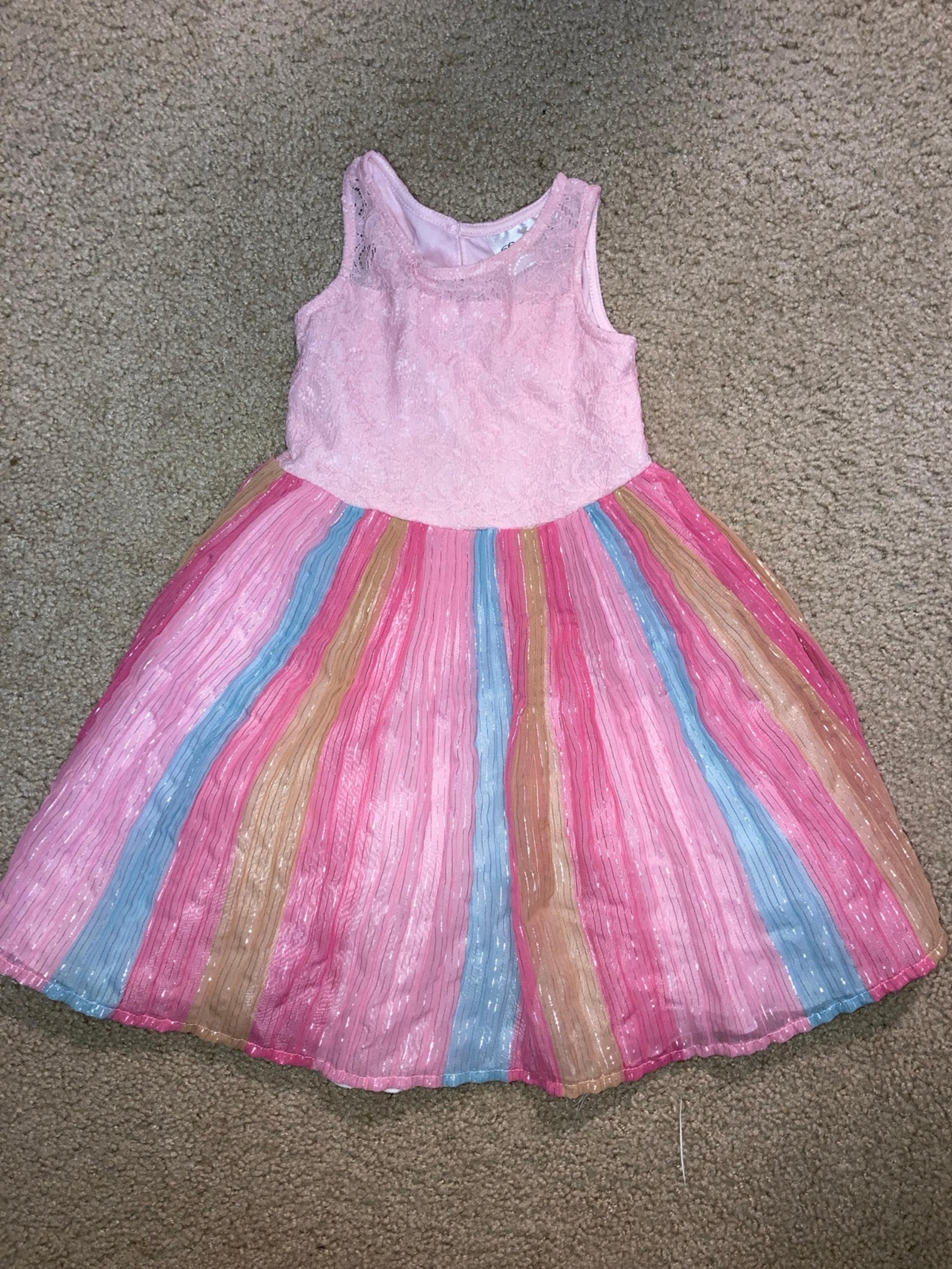 Rare Editions sparkle sundress and vest (5)