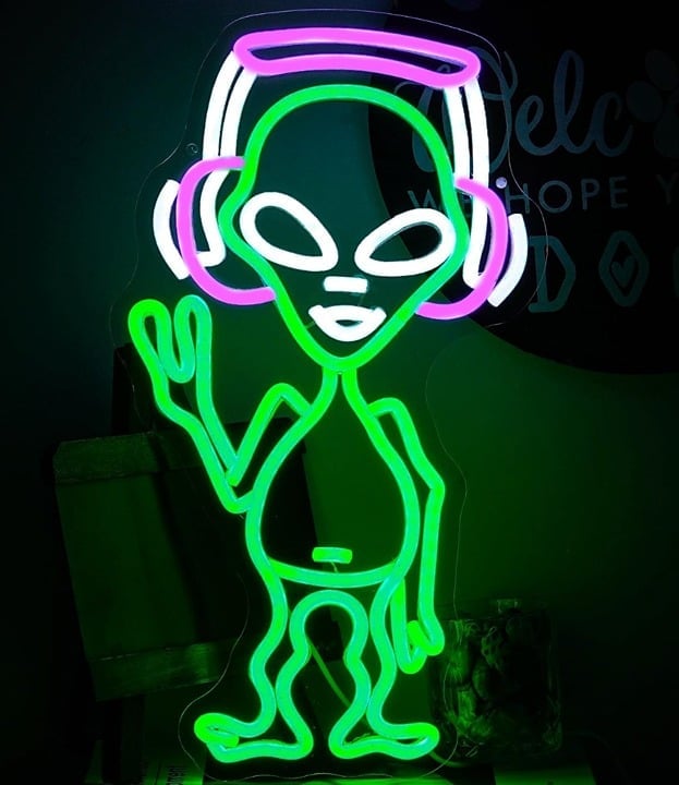 Fun Bright Colorful Quality Joystick Controller LED Light Retro Arcade Decor