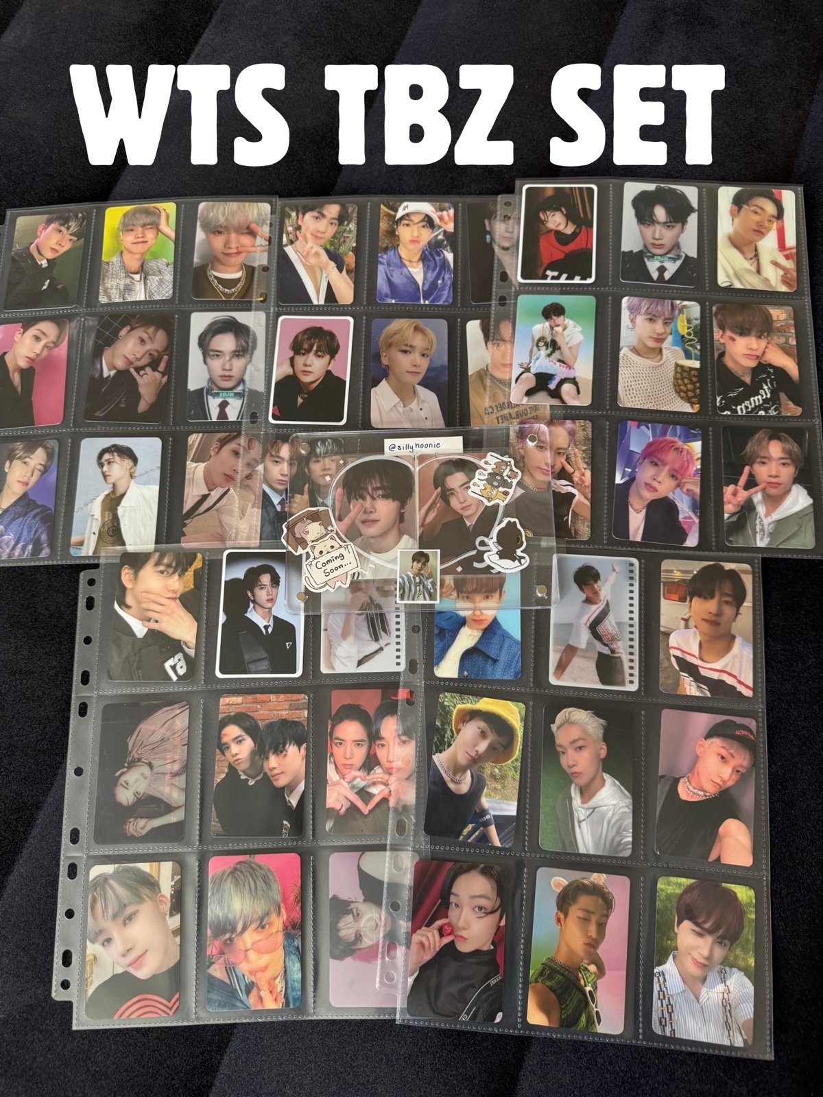 The Boyz photocard set