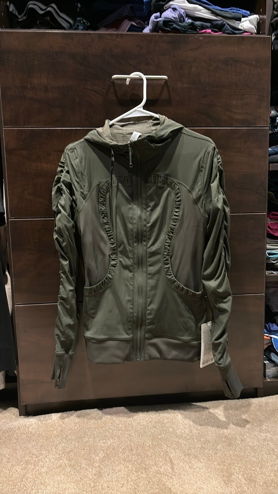 NWT Lululemon reversible Dance Studio Jacket Size 8