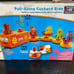 RARE Teletubbies Pull-Along Custard Ride With Spinning Seats & Lights/Sounds