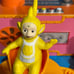 RARE Teletubbies Pull-Along Custard Ride With Spinning Seats & Lights/Sounds