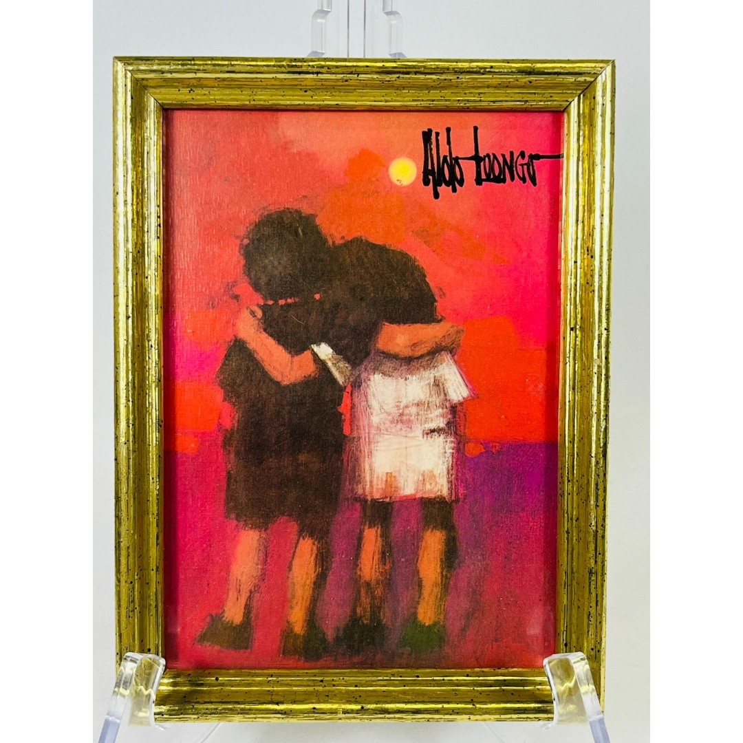 Aldo Luongo Print Pair of Children Signed?