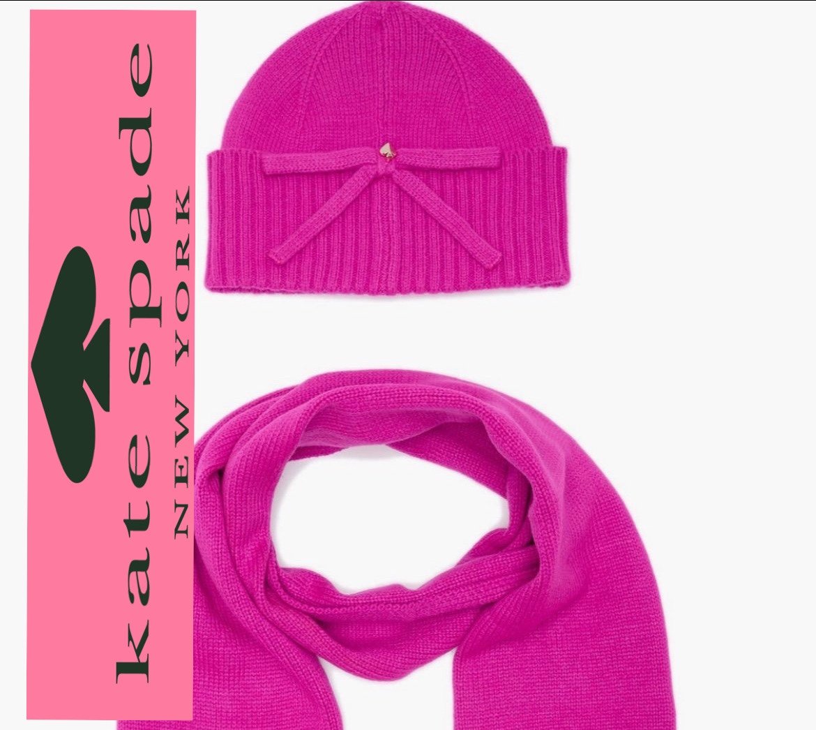 Scarf and beanie Kate Spade