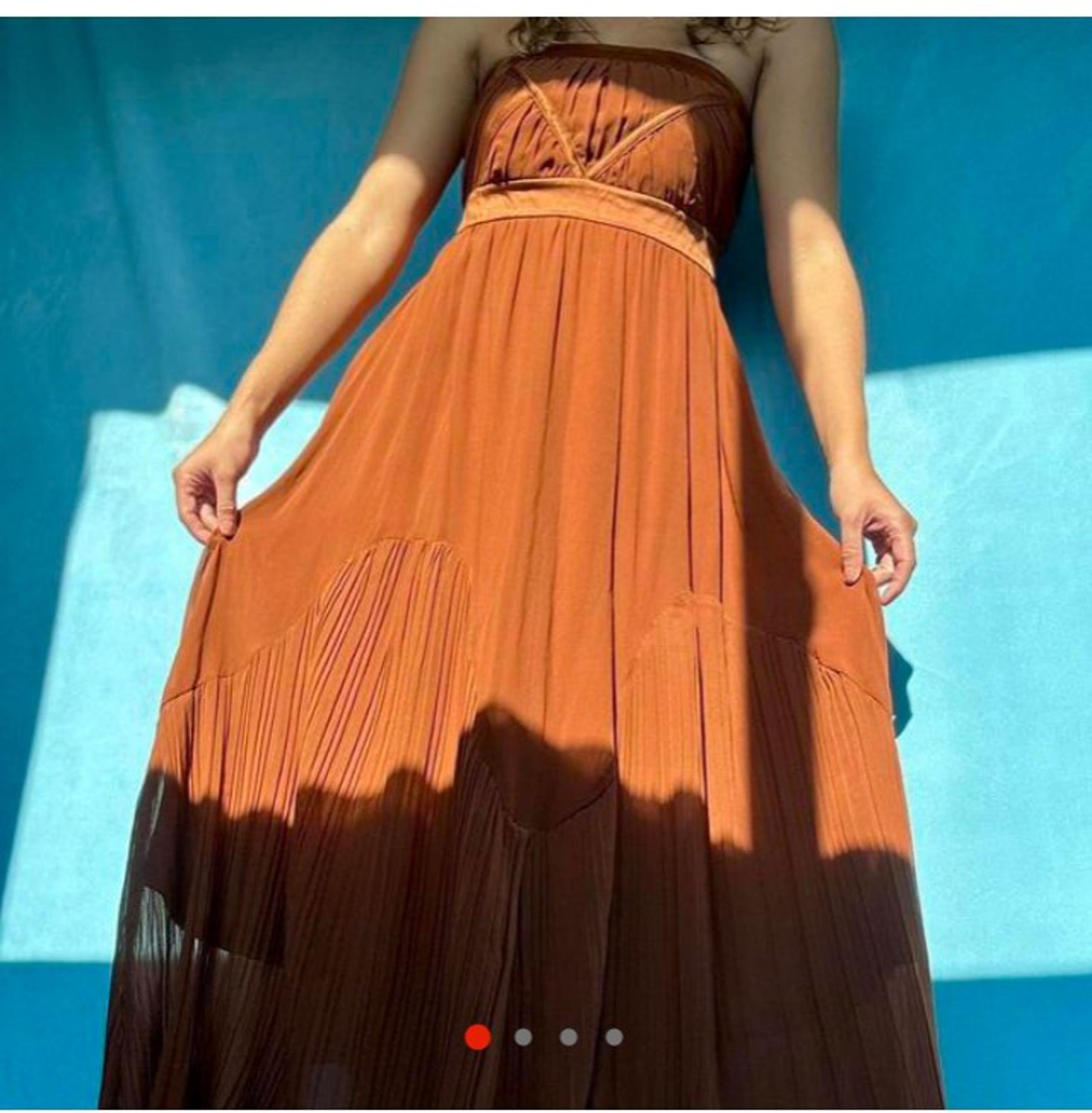 90's Plisse Gown