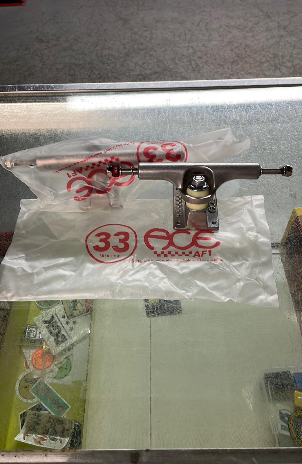 *NEW* Ace AF1 Skate Trucks 33s Raw