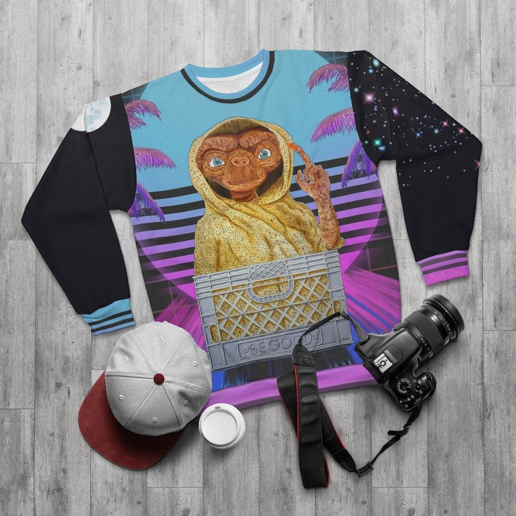 BADSON US REDROULETTE 'PAINT' KNIT SHIRT Crewneck