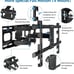 TV Wall Mount with Height Setting-BLUE S