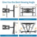 TV Wall Mount with Height Setting-BLUE S