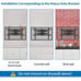 TV Wall Mount with Height Setting-BLUE S