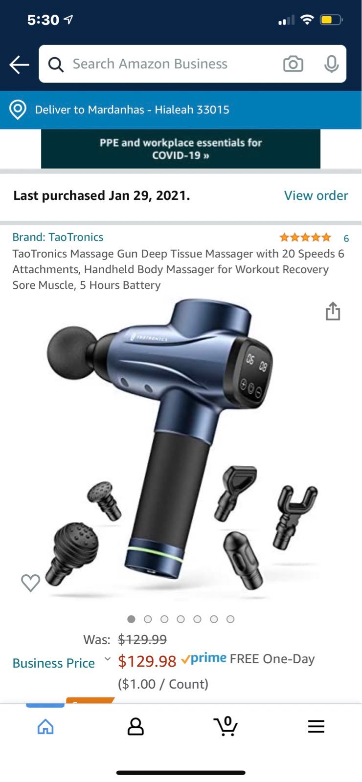 Massage Gun Deep Tissue