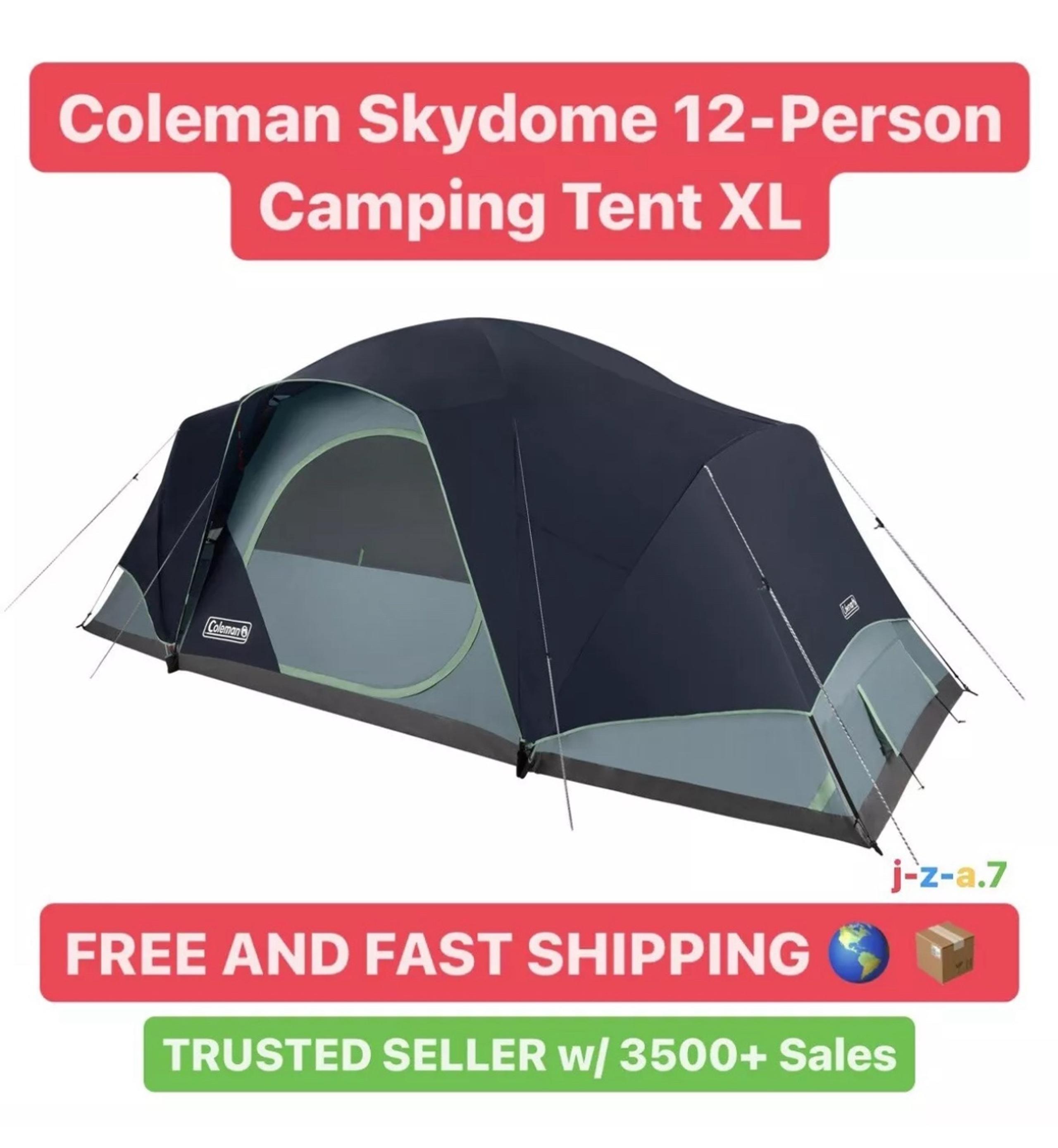 Coleman Skydome XL - 12 Person - Family Camping Tent