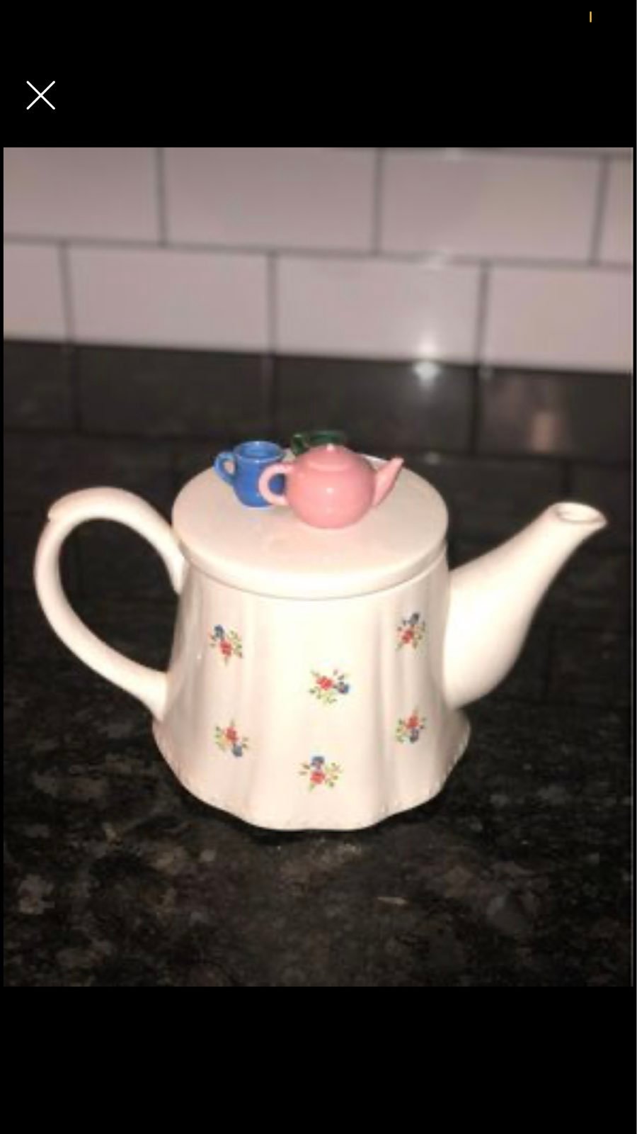 RARE TeaTime Collection Tea Pot