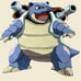 Blastoise Polemon Hand Tufted Acrylic Rug - (24x24)