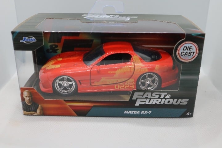 Fast & Furious Mazda Rx-7 Jada Toys 1:32 scale unopened box new