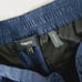Theory Slim Pull On Dark Navy Blue Viscose Jacquard Floral Trouser Pant