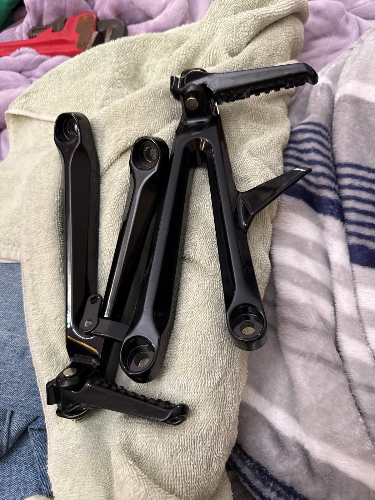 Honda cbr600rr passenger footrest