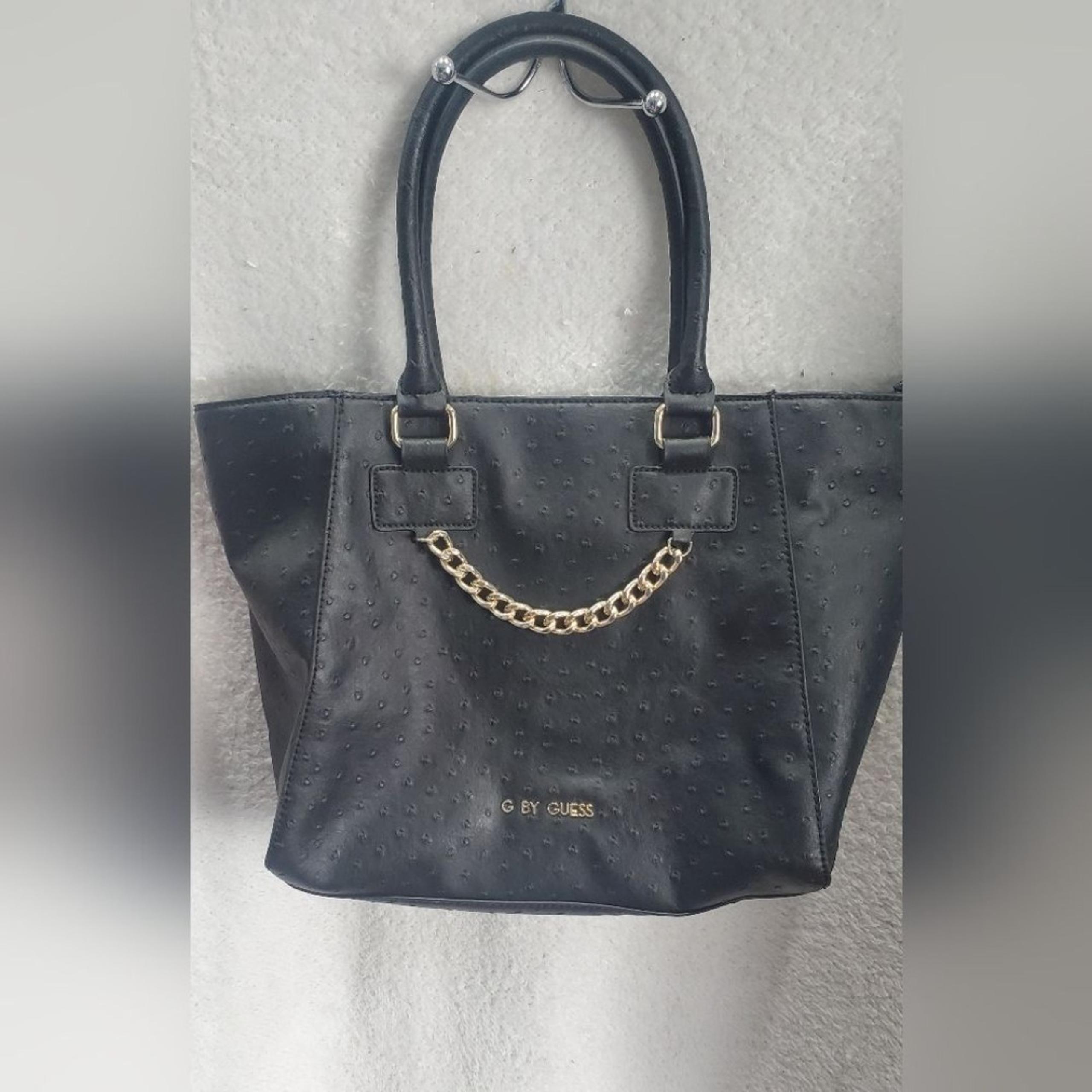 G by Guess Tote Career office Casual Handbag/Purse Black Large size