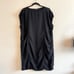 Curator SF Hollis Dress in Black Shift Sack Mini Dress Lagenlook Womens Size XS