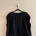 Curator SF Hollis Dress in Black Shift Sack Mini Dress Lagenlook Womens Size XS