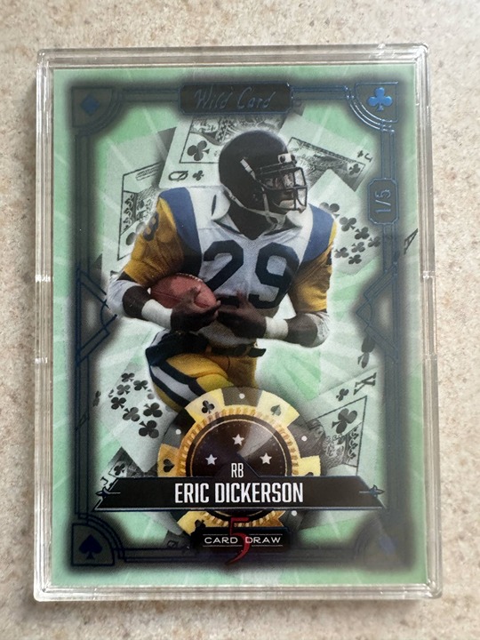 2024 Wild Card 1/5 Eric Dickerson #S5CDCL-ED