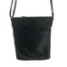 Margot Black Leather Designer Modern Crossbody Purse Classic Chic Modern Handbag