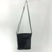Margot Black Leather Designer Modern Crossbody Purse Classic Chic Modern Handbag