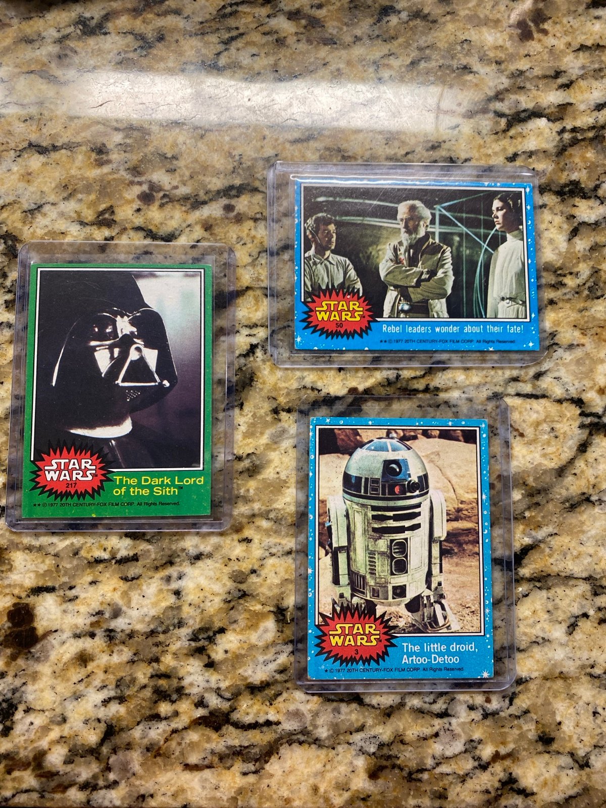 1977 Star Wars card *lot*