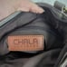 Chala Gemini Crossbody PU Leather Gift Messenger Bag Indigo (Feather - Indigo)