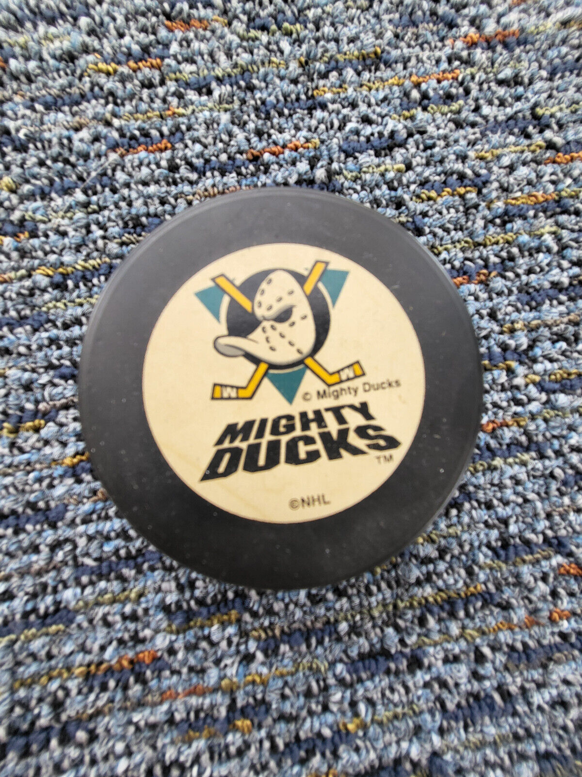 Mighty Ducks Hockey Puck Vintage
