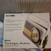 Bluetooth Vintage Art +Sound Radio & Speaker
