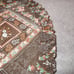70s Vtg SET OF 5 Town & Country PLACEMATS Quilted RUFFLED Cottage Core MCM Boho