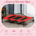 XLarge 48 Dog Cat Pet Elevated Raised Bed Puppy Cot Oxford Outdoor Indoor