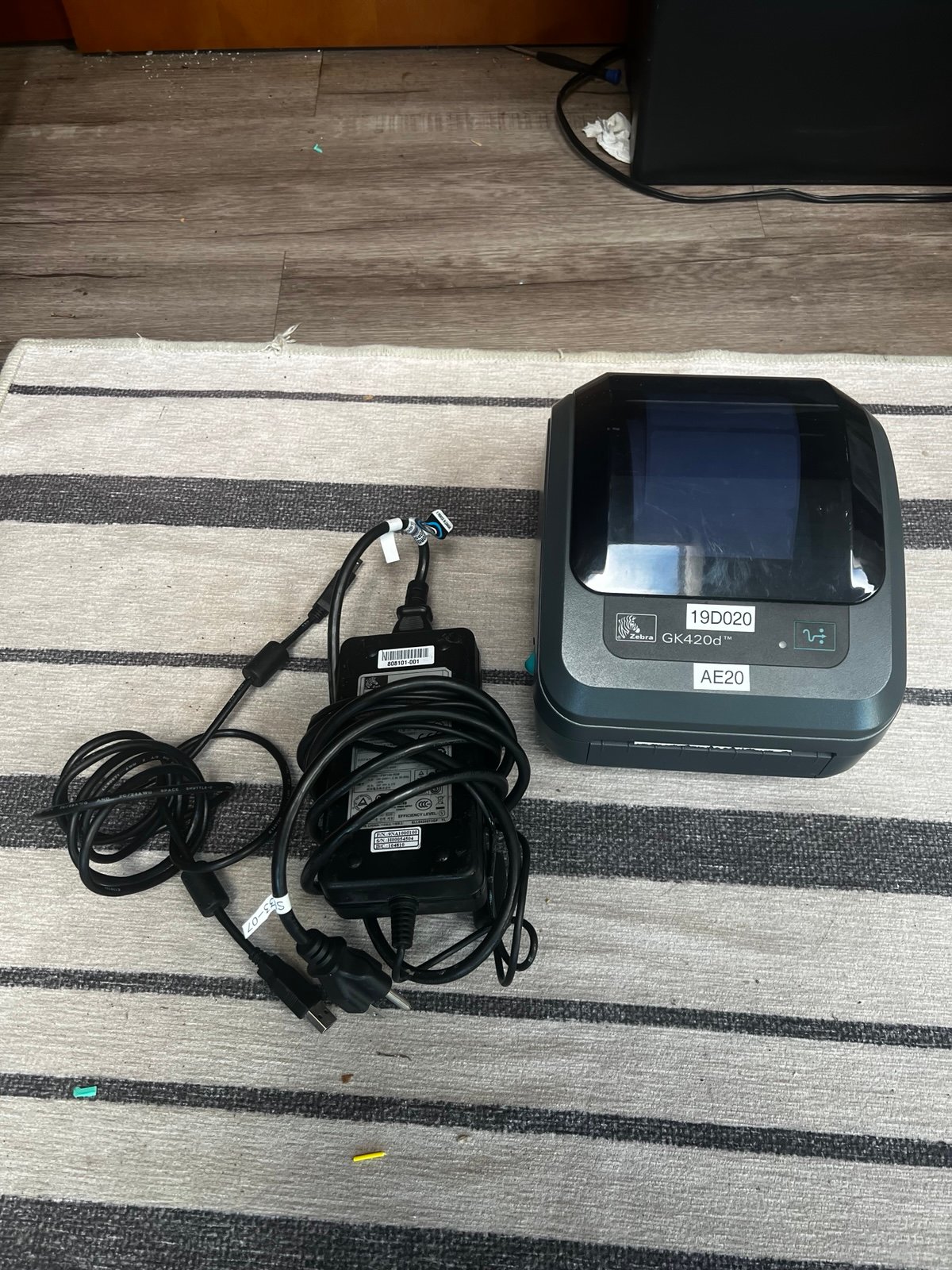Complete and tested!! Zebra gk420d