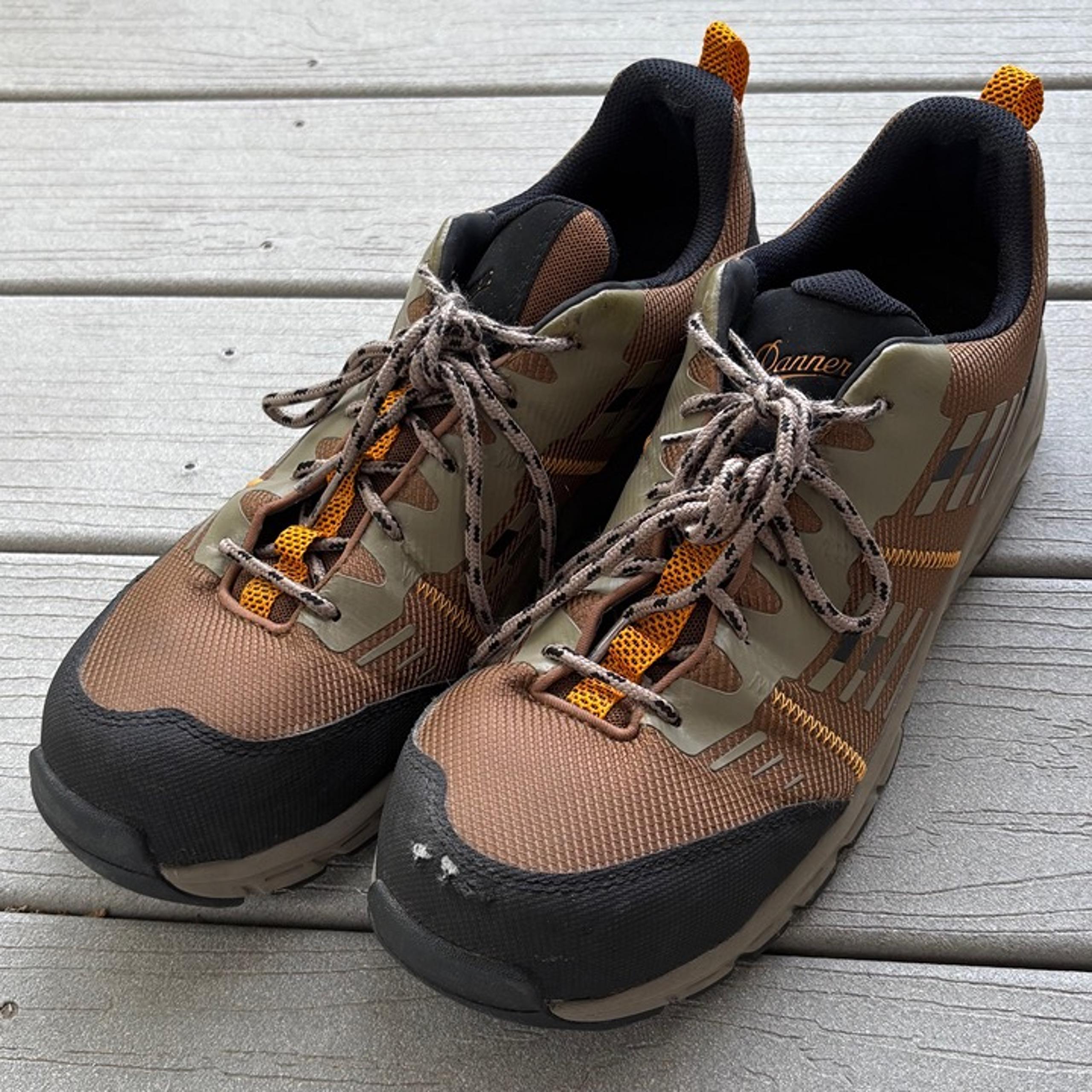 Danner Run Time 3” EH NMT Safety Toe Work Shoe 12371 Brown/ Tan Mens US 11.5 D